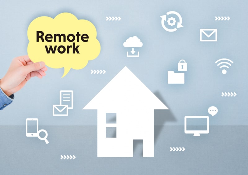 テレワークと在宅勤務